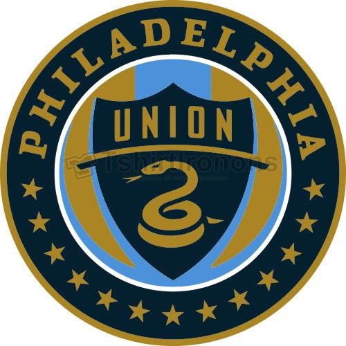 Philadelphia Union T-shirts Iron On Transfers N3392 - Click Image to Close